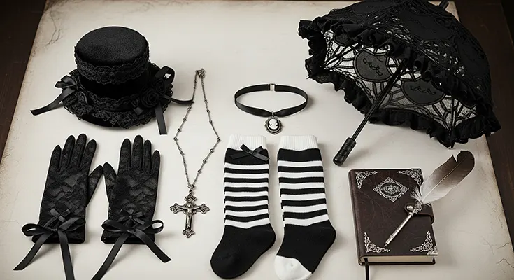Gothic Lolita Fashion Accessories for Beginners