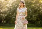 How to Style a Vintage Floral Dress for a Wedding