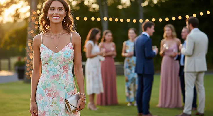 What to Wear to a Semi-Formal Summer Wedding as a Guest