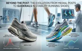 Beyond the Post: The Evolution from Medial Posts to GuideRails in Stability Running Shoes