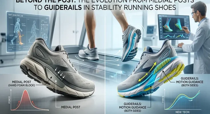 Beyond the Post: The Evolution from Medial Posts to GuideRails in Stability Running Shoes