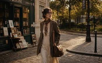 How to Style Oversized Blazers and Vintage Satchel Bags for the Poet Core Aesthetic
